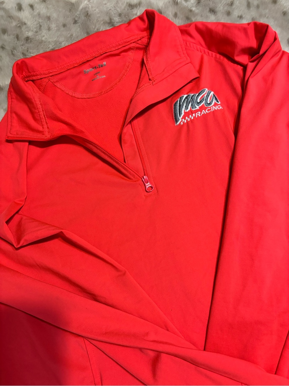 IMCO Racing Pink Quarter-Zip Pullover
